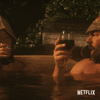 Hot Tub Cheers GIF by Bert Kreischer