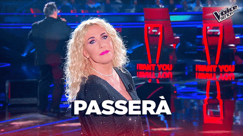 Antonella Clerici GIF by The Voice of Italy