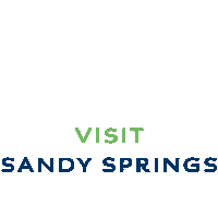 VisitSandySprings chattahoochee sandy springs sandy springs georgia chattahoochee river Sticker