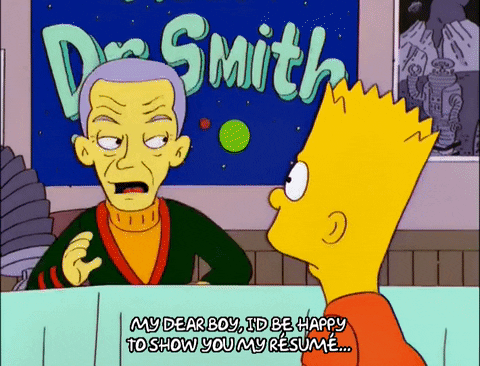 bart simpson dr. smith GIF