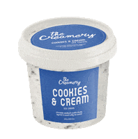 thecreameryeg cookies and cream the creamery cookies cream oreo ice cream Sticker