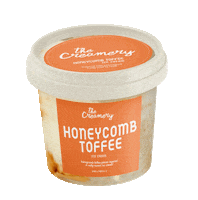thecreameryeg honeycomb toffee the creamery the creamery cairo Sticker