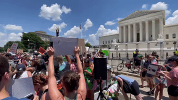 Protests Continue in Washington Following Supreme Court Abortion Ruling