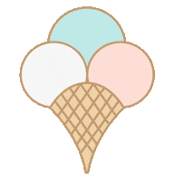 laglace summer ice cream fresh dessert Sticker