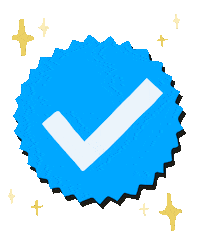 Check Badge Sticker by themishiewishie