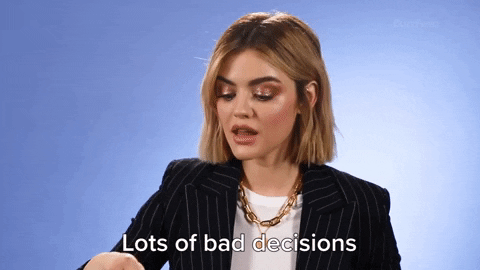Lucy Hale Bad Decisions GIF by BuzzFeed