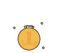 Gold Top Sticker