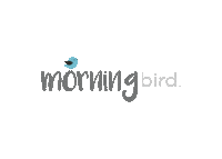 morningbird morning bird morningbird Sticker