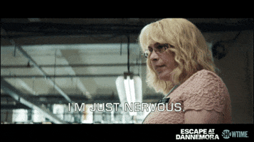 escape at dannemora im just nervous GIF by Showtime