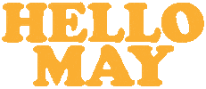 Happy May Sticker