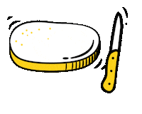 Butter Brot Sticker by Deutsche Innungsbäcker