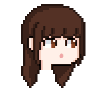 Pixel Girl Sticker