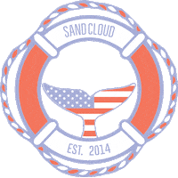 fourth of july usa Sticker by sand cloud