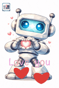 I Love You Hearts GIF by Digi 995