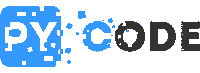 Pixel Logo Sticker by pycode.school
