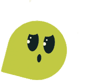 Pizza Ghost Sticker by Stem Ciders