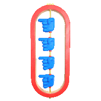 3D Look Sticker by Black Math