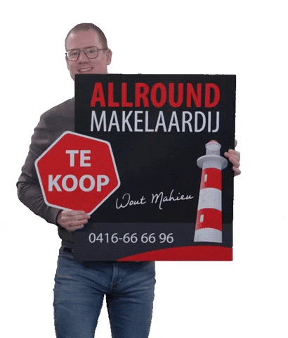 Makelaar Verkocht GIF by Allround Makelaardij