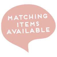 Pink Matching Sticker by Poppy + Ted