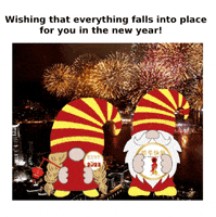 Chinese New Year Gnome GIF