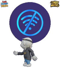 Study Time Disconnect Sticker by Zhot