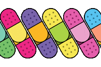 Scrolling Get Well Soon Sticker