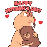 Mothers Day Family Sticker by BEARISH