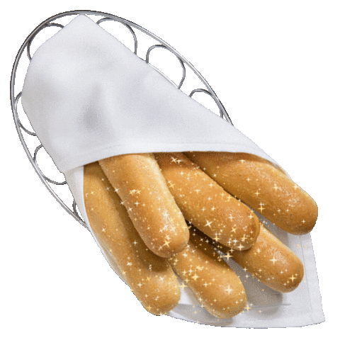 bread sticks glitter Sticker by Olive Garden