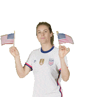 American Flag Dance Sticker by U.S. Soccer Federation