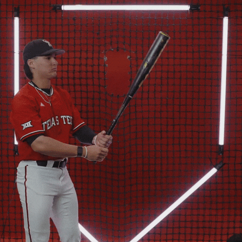 Jace Souza GIF by Texas Tech Baseball