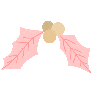 Cyndgrafica navidad fiestas felicesfiestas muerdago Sticker