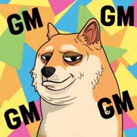 Good Morning Illustration GIF by Doge Pound