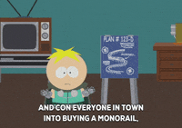 talking butters stotch GIF by South Park 