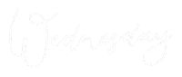 Wednesday Sticker