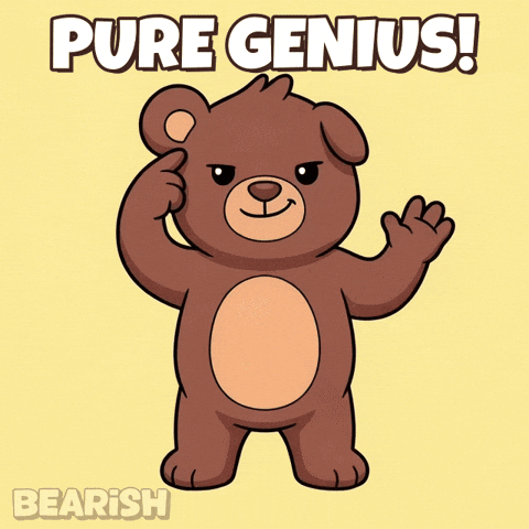 Think Big Brain GIF by BEARISH