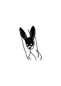 studiomava sexy bunny ariana grande studio Sticker