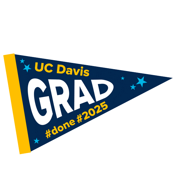 Class Of 2025 Sticker by UC Davis
