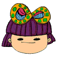 Happy Grin Sticker by Florens Debora