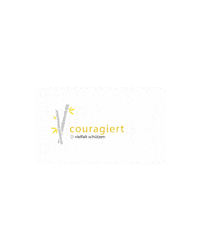 Couragiert Sticker by Jubi Unterfranken