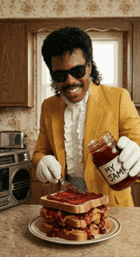 Peanut Butter Eating GIF by Jukebox Saints