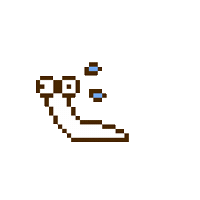 Pixel Omg Sticker