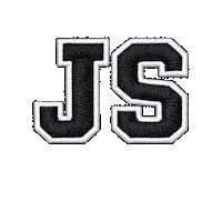 Js Embroidery Sticker by Customnumbered