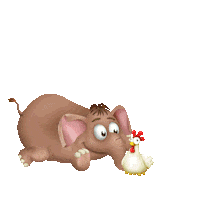 baby animals elephant Sticker by Hay Day