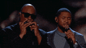 stevie wonder usher GIF by Recording Academy / GRAMMYs