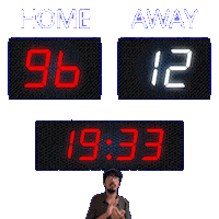 12 Away Sticker