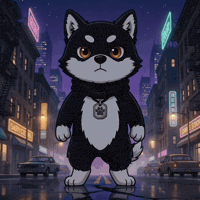 mamebnb dog work green crypto GIF