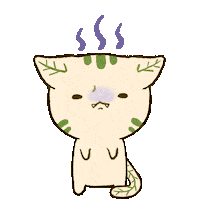 chimera_abyss cat kawaii doodle neko Sticker