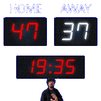 37 Away Sticker