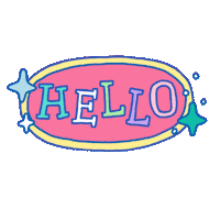 Treasure Hello Sticker