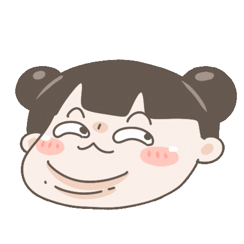 Girl Face Sticker by chuchumei